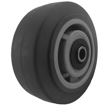 Zoro Select 5Vt80 Caster Wheel,Tpr,5 In.,375 Lb.,Gray