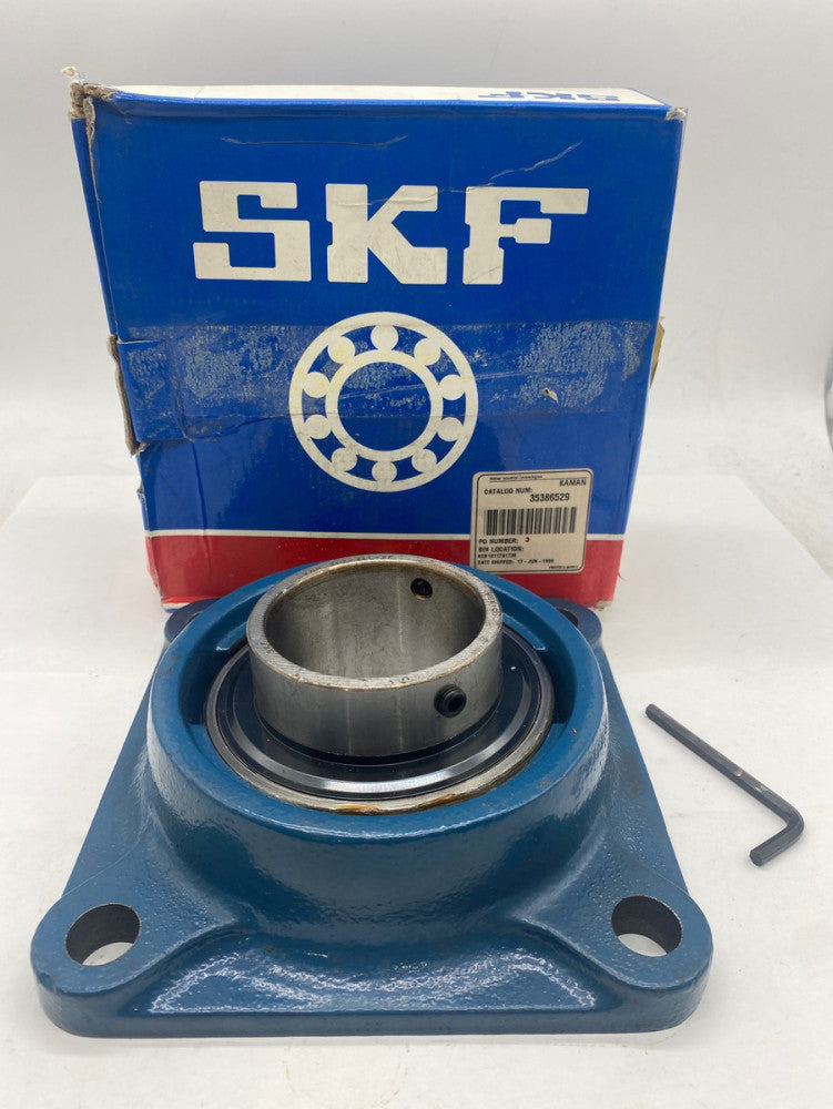 SKF YAR 213-211-2F 4-Bolt Flanged Mount Ball Bearing 2-15/16" Bore 