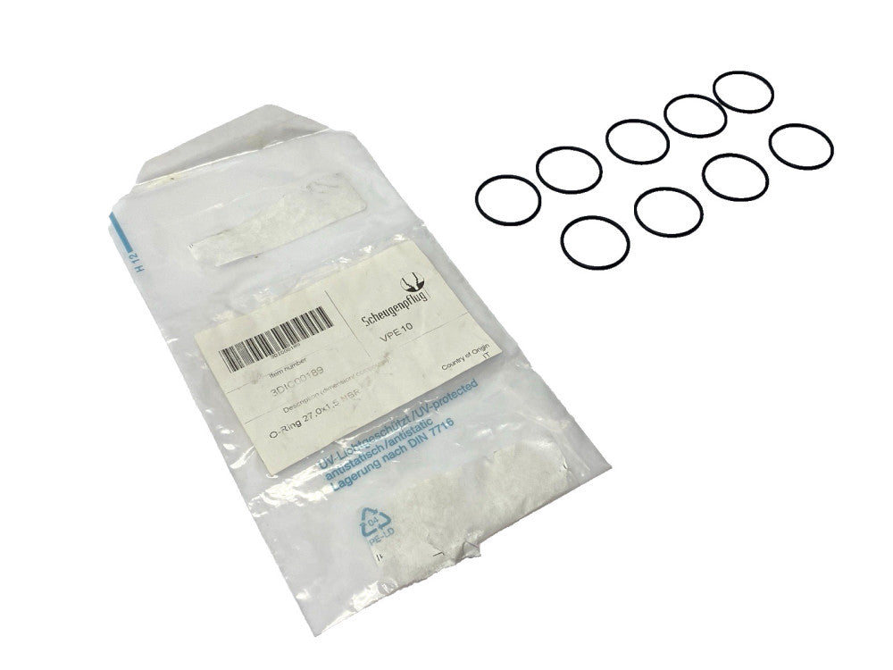 Scheugenpflug 3DIC00189 O-Ring 27mm x 1.5mm NBR LOT OF 9