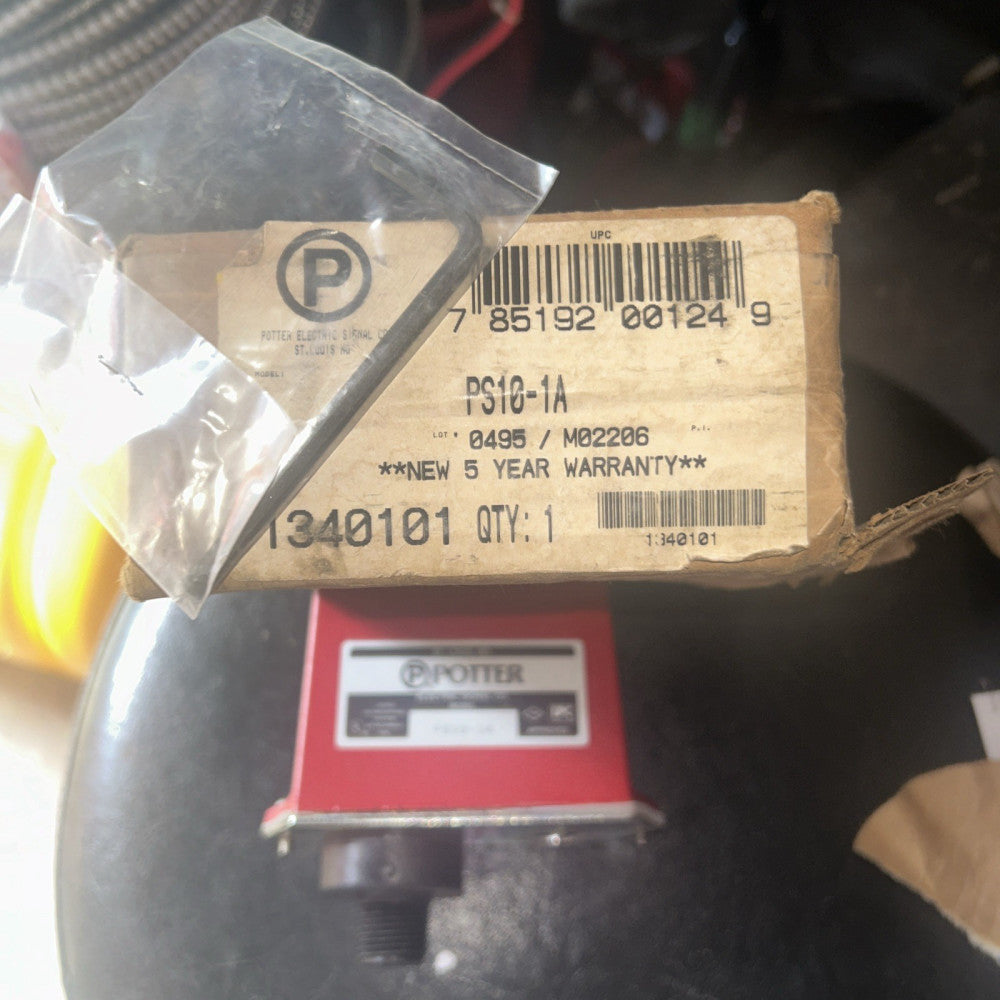 Potter PS10-1A Sprinkler Pressure Switch  New