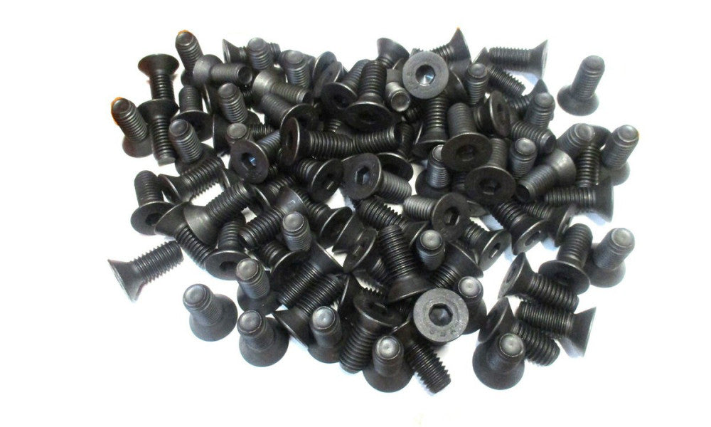 Brighton (211293) 1/2-13 UNC 1-1/4 OAL 5/16 Hex 82° Flat Cap Screw - Lot of 100