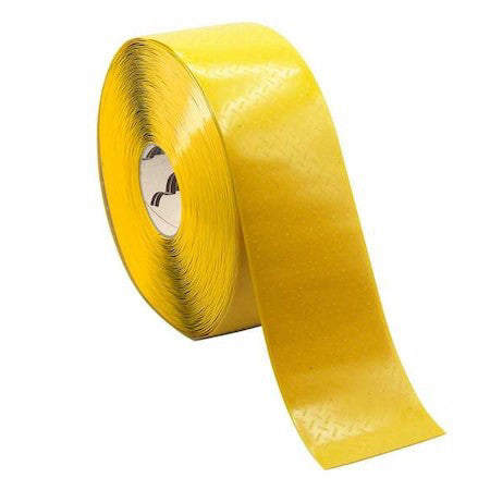 Mighty Line Mt401 Floor Marking,Yellow,4 Inx4 In,Roll