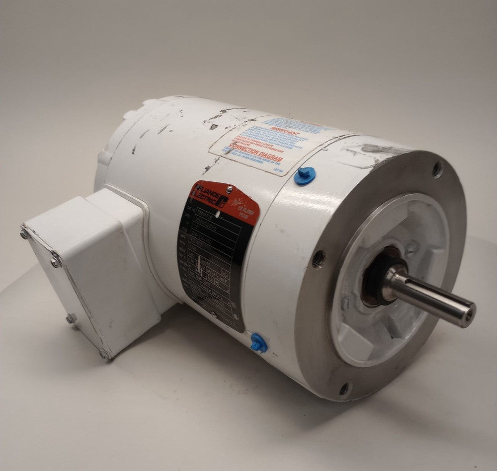 Reliance P56X4718 Used Motor 3ph 1.5hp 1740rpm 208-230/460V Baldor ref# VWDM3554