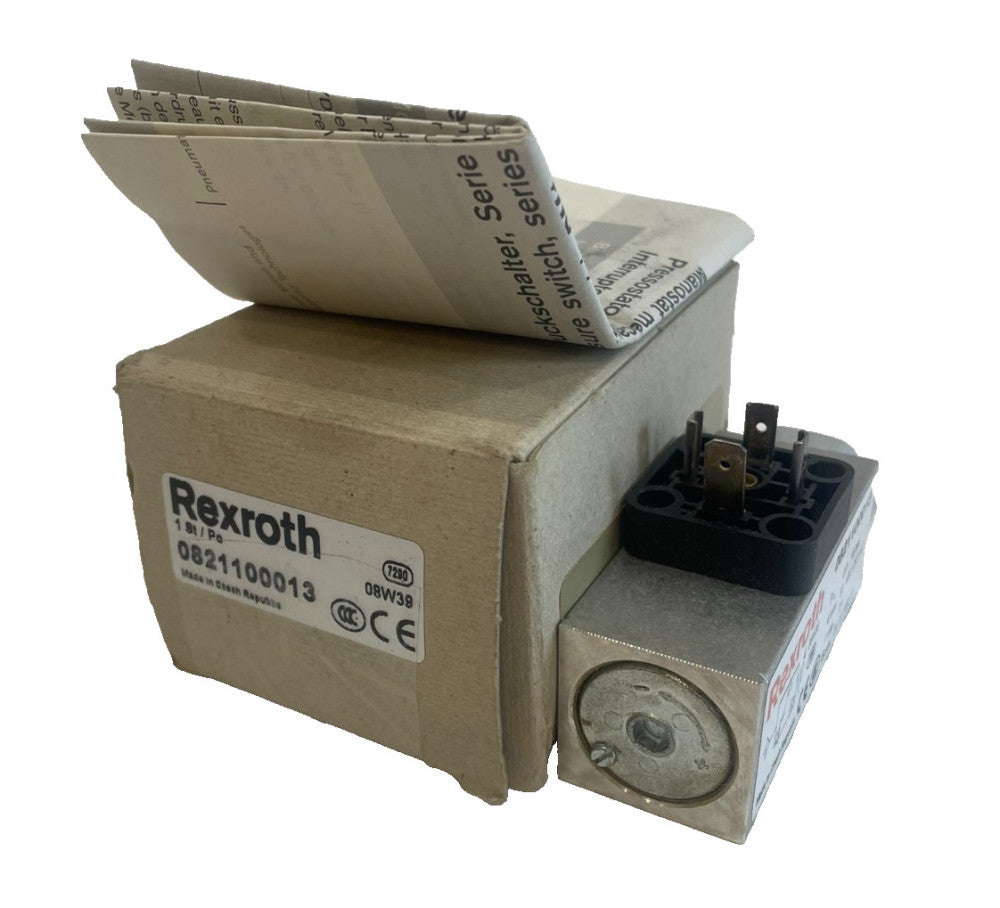 NEW REXROTH 0-821-100-013 PRESSURE SWITCH 0821100013