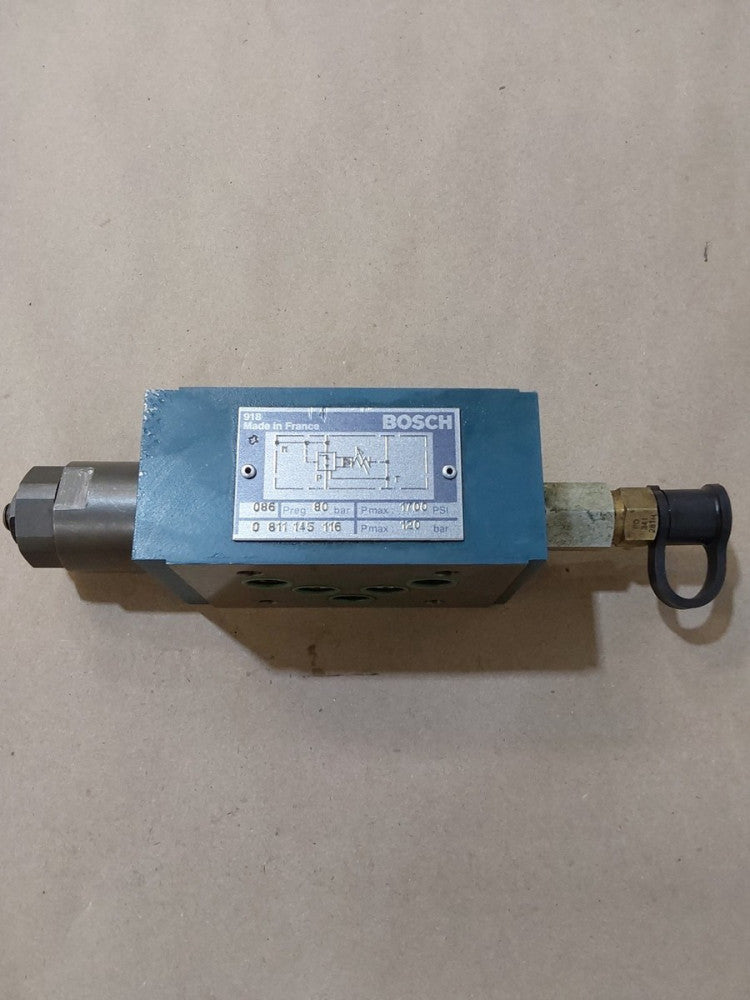 Bosch 0-811-145-116 Pressure Relief Valve 0811145116