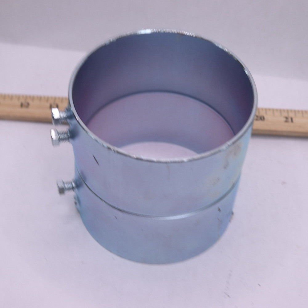 Set Screw Type Coupling for EMT IMC & Rigid 4" - Missing 1 Screw