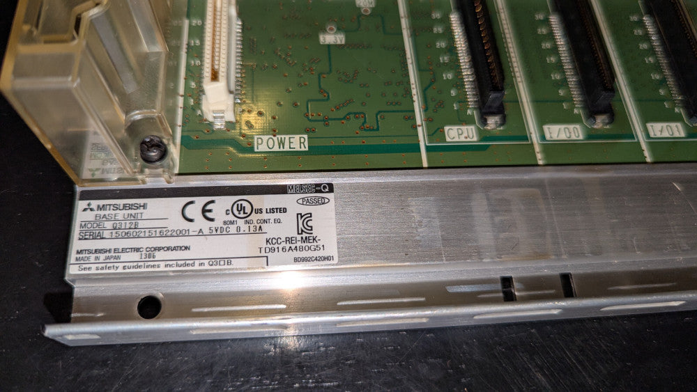 (1) Mitsubishi Melsec Base Unit Module Q312B NEW No Box