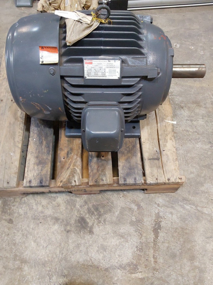 Dayton 5N257 Industrial Motor 15HP 1175RPM 208-230/460V 254T 