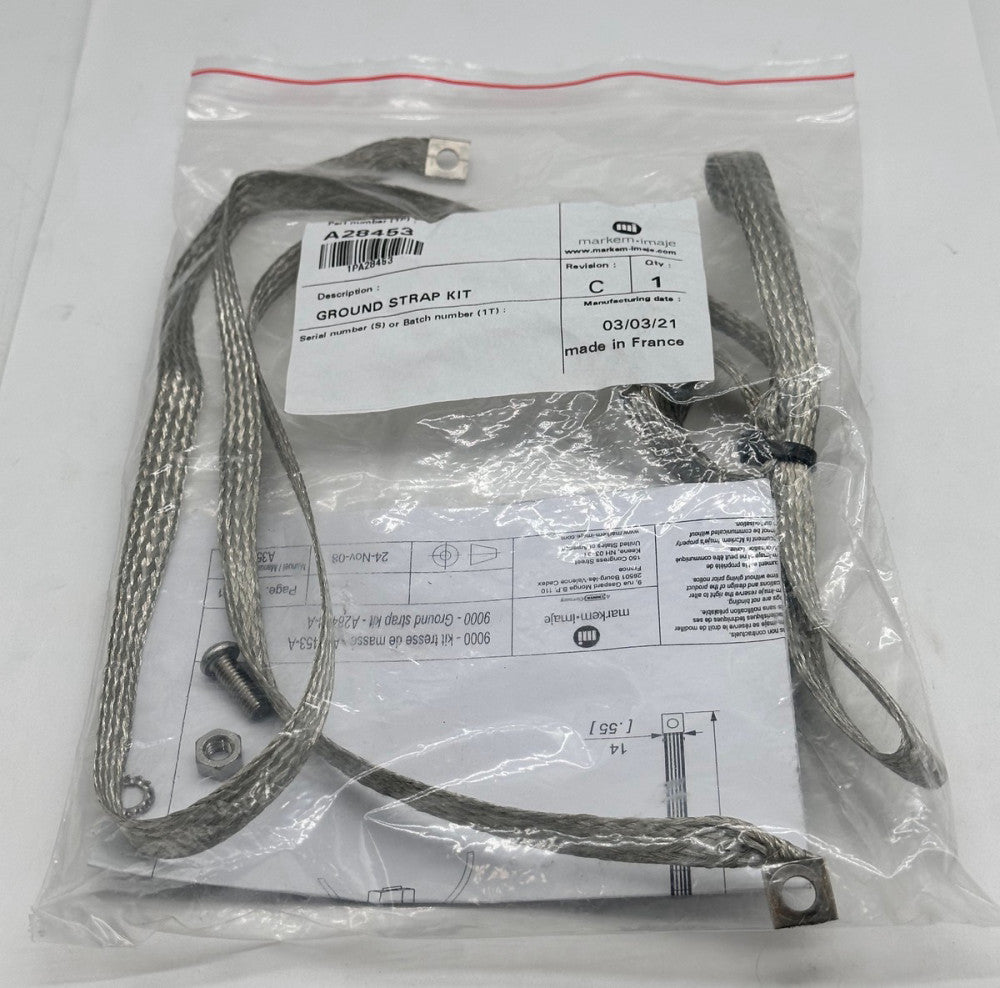NEW Markem-Imaje A28453 Ground Strap Kit 
