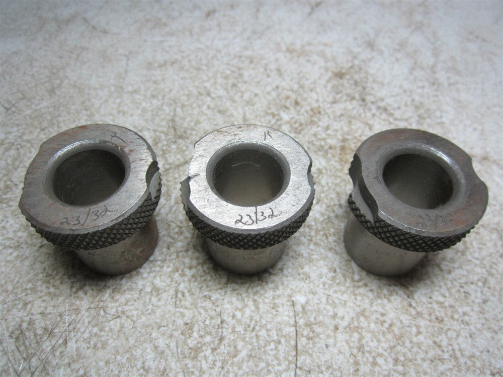 Boneham Metal SF-64-16 0.7187" 23/32 Diameter Drill Bushings - Pack of 3