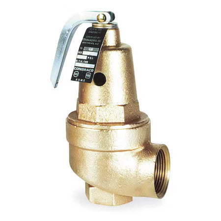 Apollo Valves 1060834 Safety Relief Valve,2 In,150 Psi,Bronze