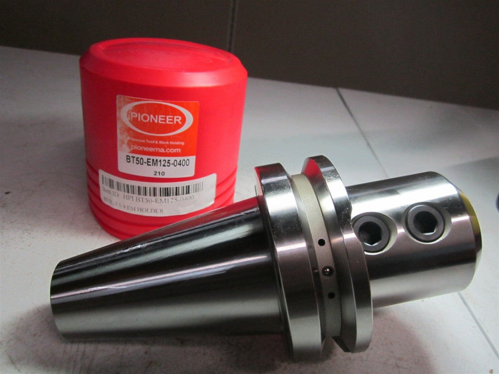Pioneer (210) BT50-EM125-0400 1-1/4 Diameter HSS End Mill Holder