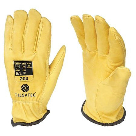 Tilsatec Ttp203-100 Cut-Resistant Driver Gloves, Cut Level A6 ,Uncoated ,10 1 Pr