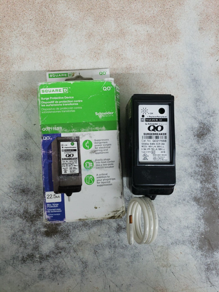 Square D QO2175SB Surge Protection Device 120/240 VAC 