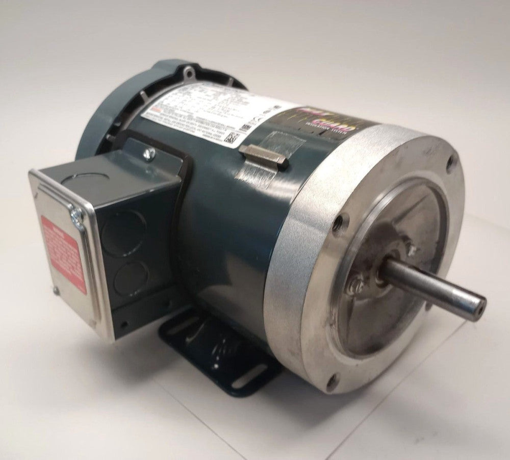 Marathon D393A Electric Motor RVJ-056T34F99008A 3ph 1hp 3450/2850rpm