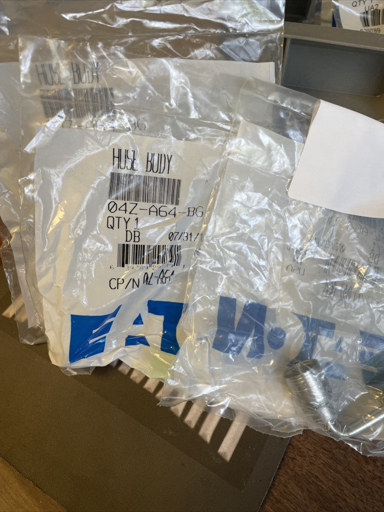 (3) NEW EATON 04Z-A64-BG CRIMP HOSE FITTING
