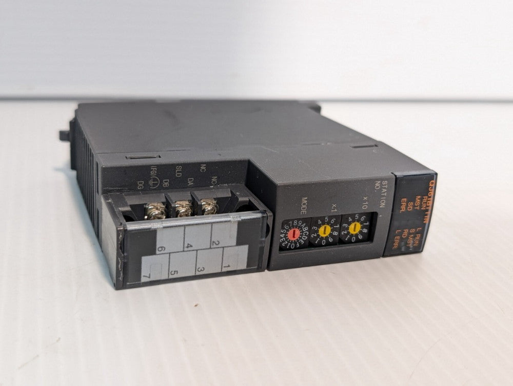 Mitsubishi QJ61BT11N PLC Communications Module, CCLink Master Unit, Melsec-Q