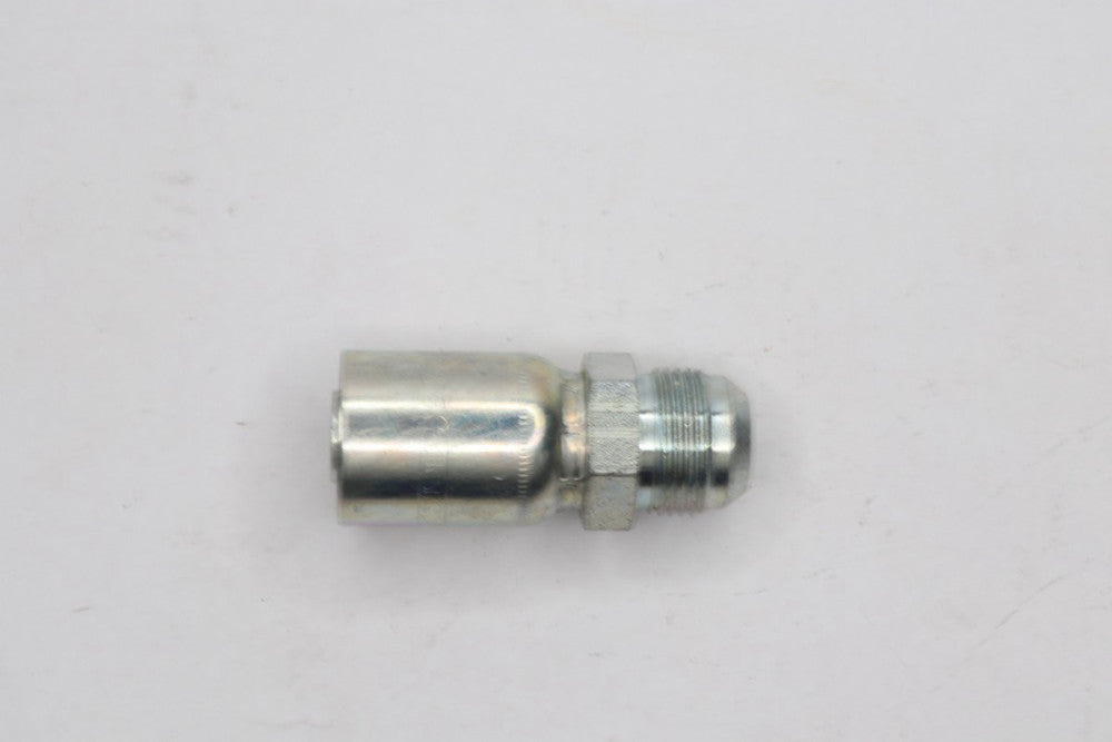 Steel Male Rigid Hose Fitting 3/4" Hose x 7/8" MJ-12-14