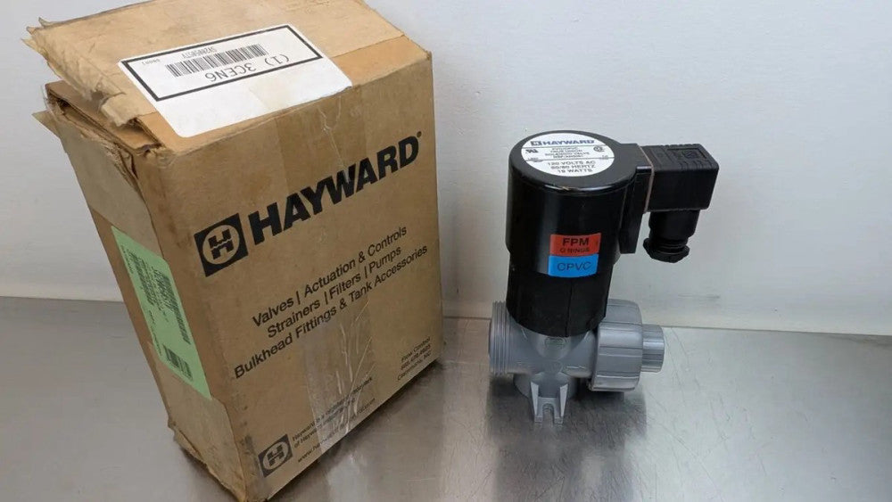 Hayward SV20050STV Solenoid Valve 1/2" CPVC 120VAC 19W