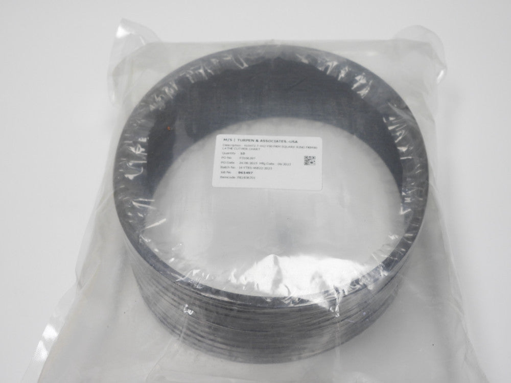 10-Pack 410472 7-442 Seal 183.52 x 196.98 x 6.73 mm V90 FKM Square Ring FKM90 La