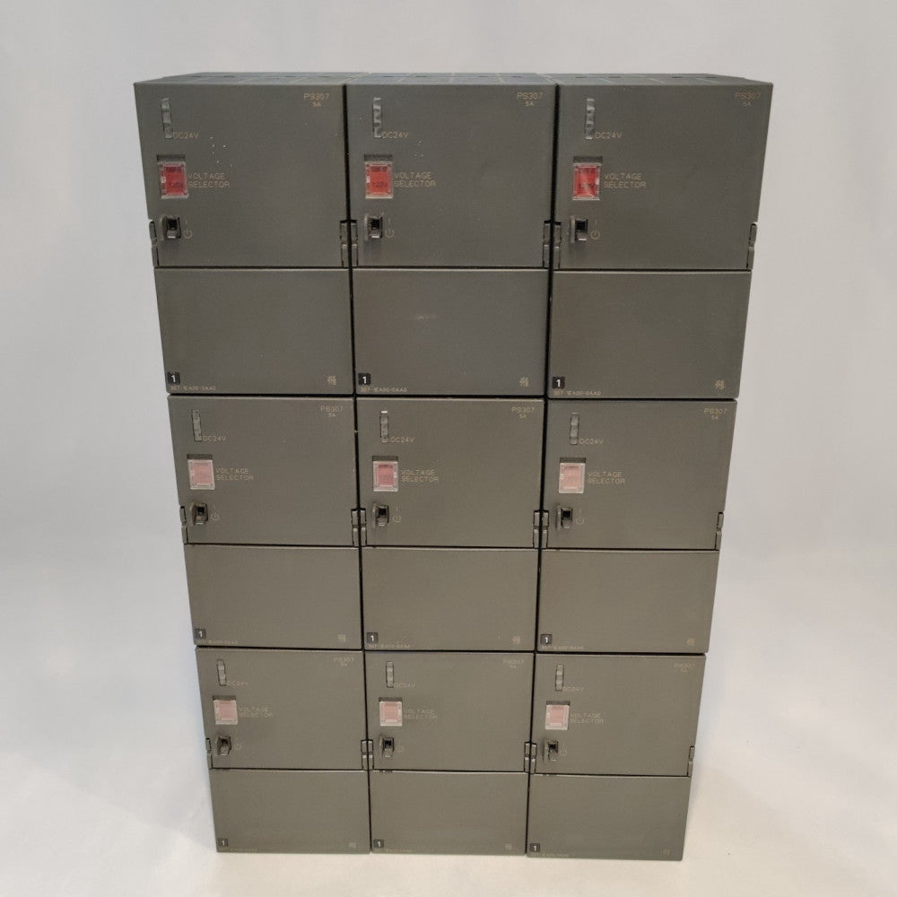 Lot Of 9 Siemens 6ES7 307-1EA00-0AA0 Simatic S7 Regulated Power Supply