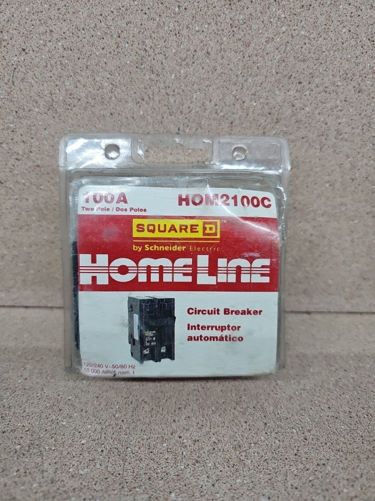 Square D HOM2100C 100A Circuit Breaker NOS
