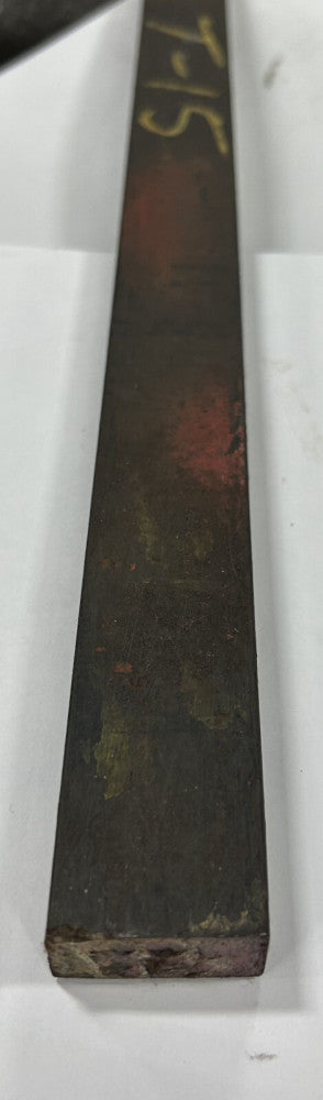 5/8 X 1-5/16 X 12" T-15 HR Bar, High Speed Tool Steel, Can HT To Mid R/C 60's