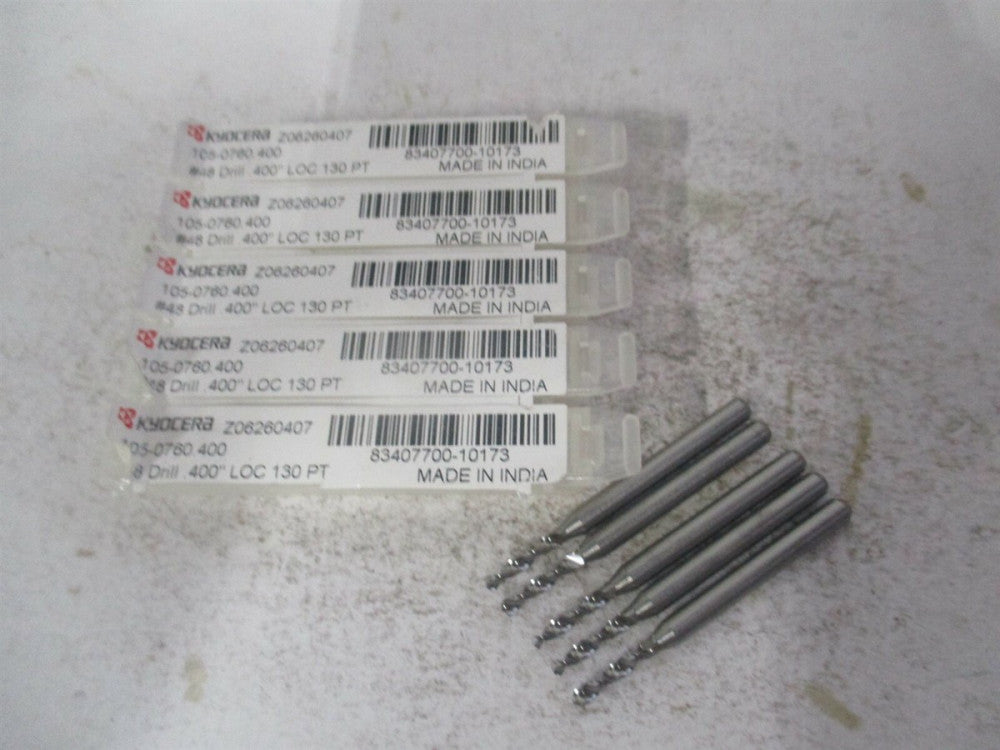 SGS (07353) #48 1/8" x 1-1/2" OAL Regular Spiral Circuit Board Drill Bit - Qty 5