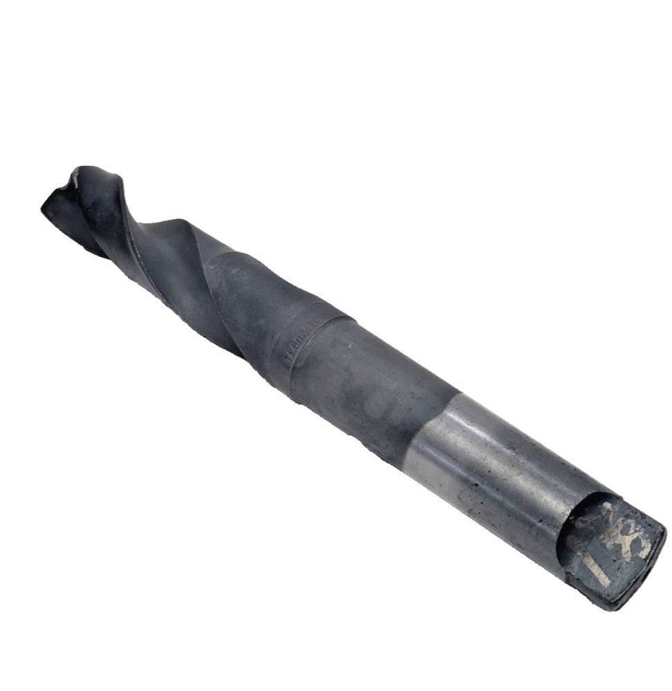 BTFLD DRILL BIT, 1 7/8'', OVERALL LENGTH 15-1/4'', MT #5, COOLANT THROUGH