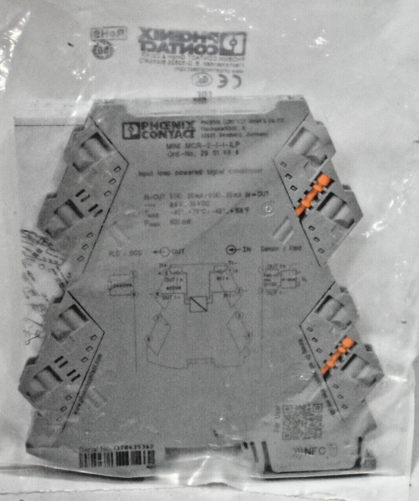Phoenix Contact MINI MCR-2-I-I-ILP Loop-Powered Isolator 2901994