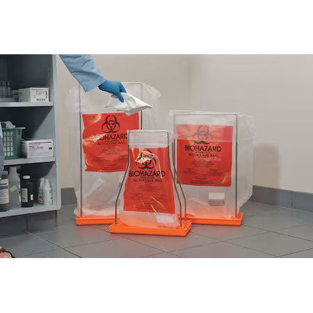 Sp Scienceware F13160-0009 Autoclav. Biohazard Bag,3Gal,Clear,Pk100