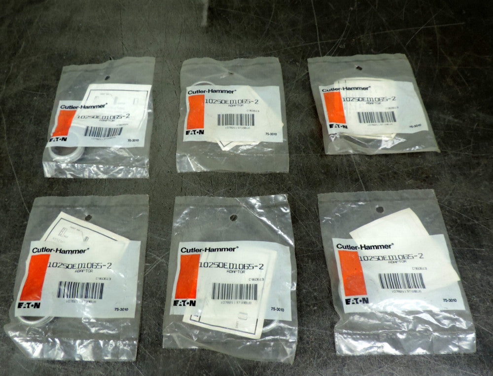 Eaton 10250ED1065-2 Push Button Indicating Light Adapter 10250T Series Lot of 6