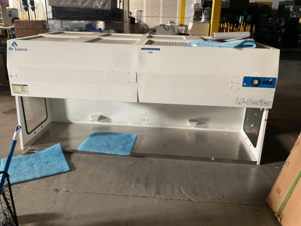 AIR SCIENCE LF SERIES LAMINAR FLOW HOOD VLF-96 - PREOWNED