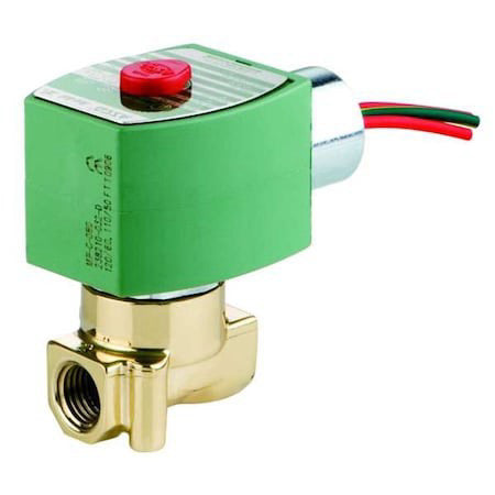 Redhat 8262H210 Solenoid Valve, 2-Way, 2-Position, Normally Closed, 1/4 In Pipe