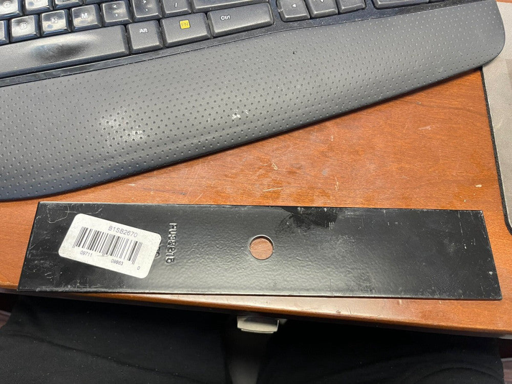 (2 PC LOT) JOHN DEERE Blade-Edger, 10", 1/2" B1SB2670, PUS8215 2670 SHIPS FREE