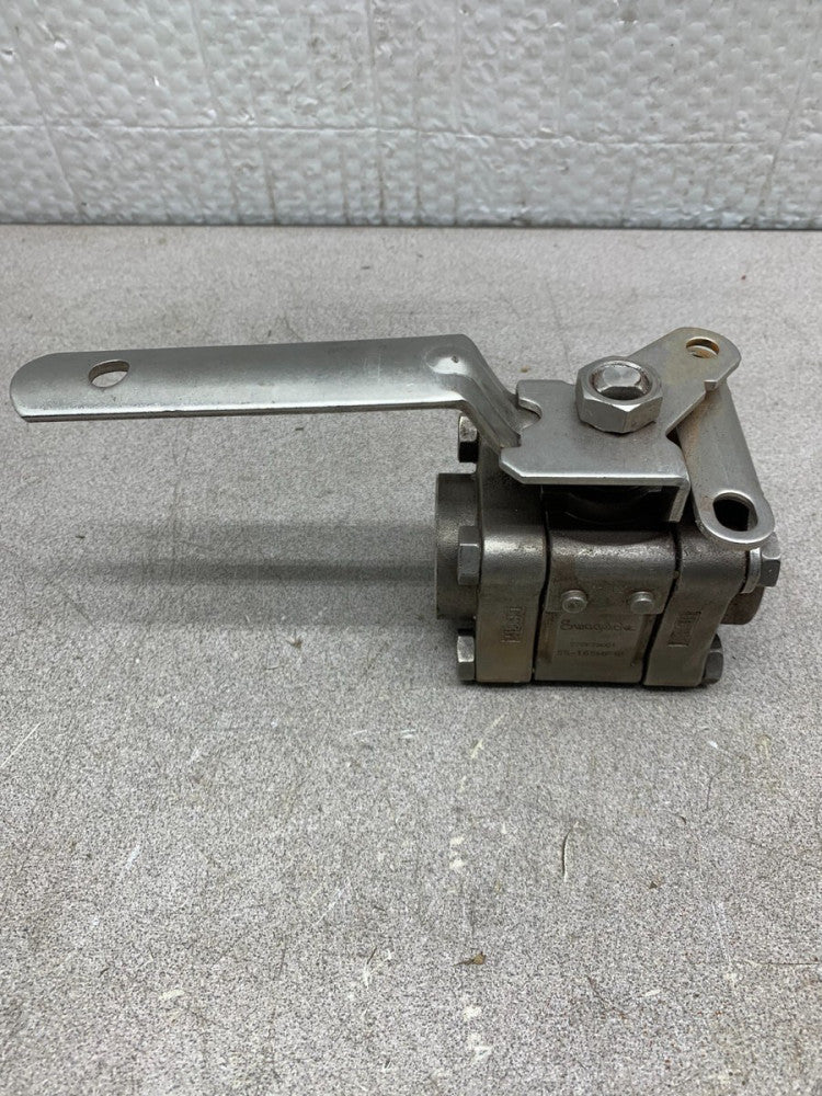 NEW SWAGELOK CF3M 1000 PSIG. THERMAL SERVICE BALL VALVE SS-T65MF16