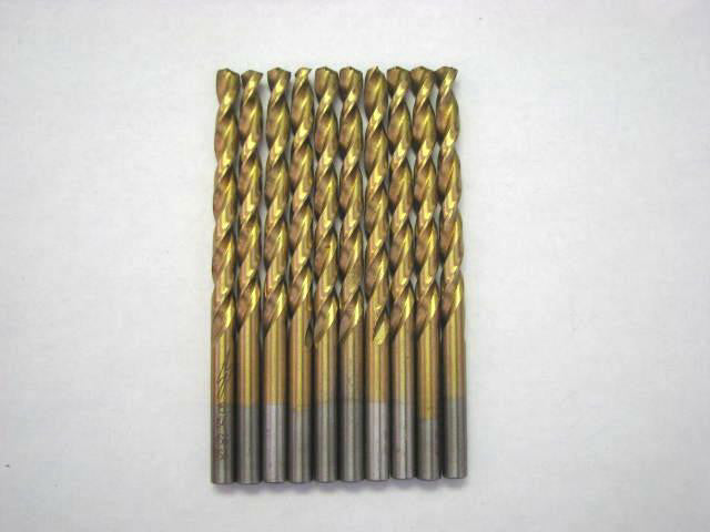 Triumph (012815) 15/64" x 2-5/8" x 3-7/8" HSS RH Jobber Drill New - Lot of 10 