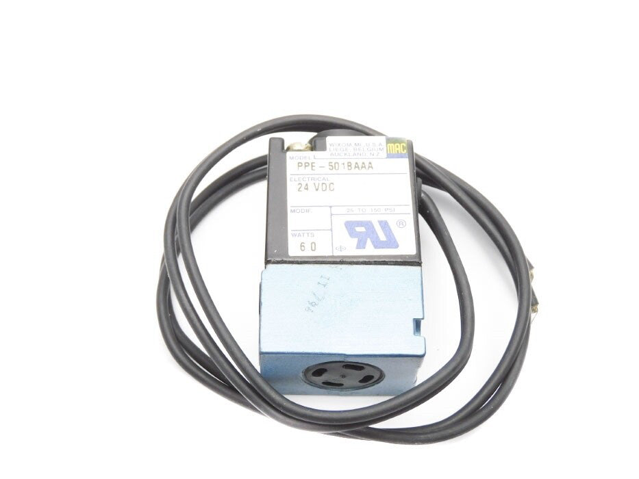 MAC PPE-501BAAA 24VDC 25-150PSI NSNP