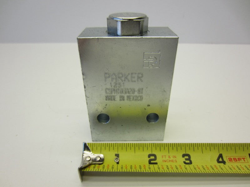 Parker 1251 CSPH103A20-8T Cartridge Valve Single PO Check 15 GPM NEW