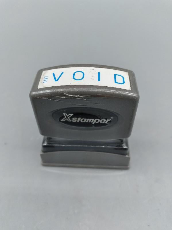 NEW Shachihata 1117 Xstamper Pre-inked Shutter Stamp "Void" 