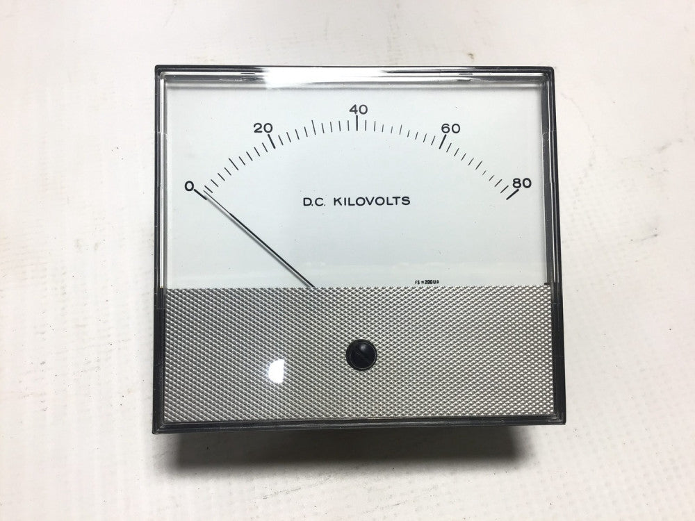 Triplett TR/420-G DC Volts Panel Meter 0-80KVDC 0-200UADC