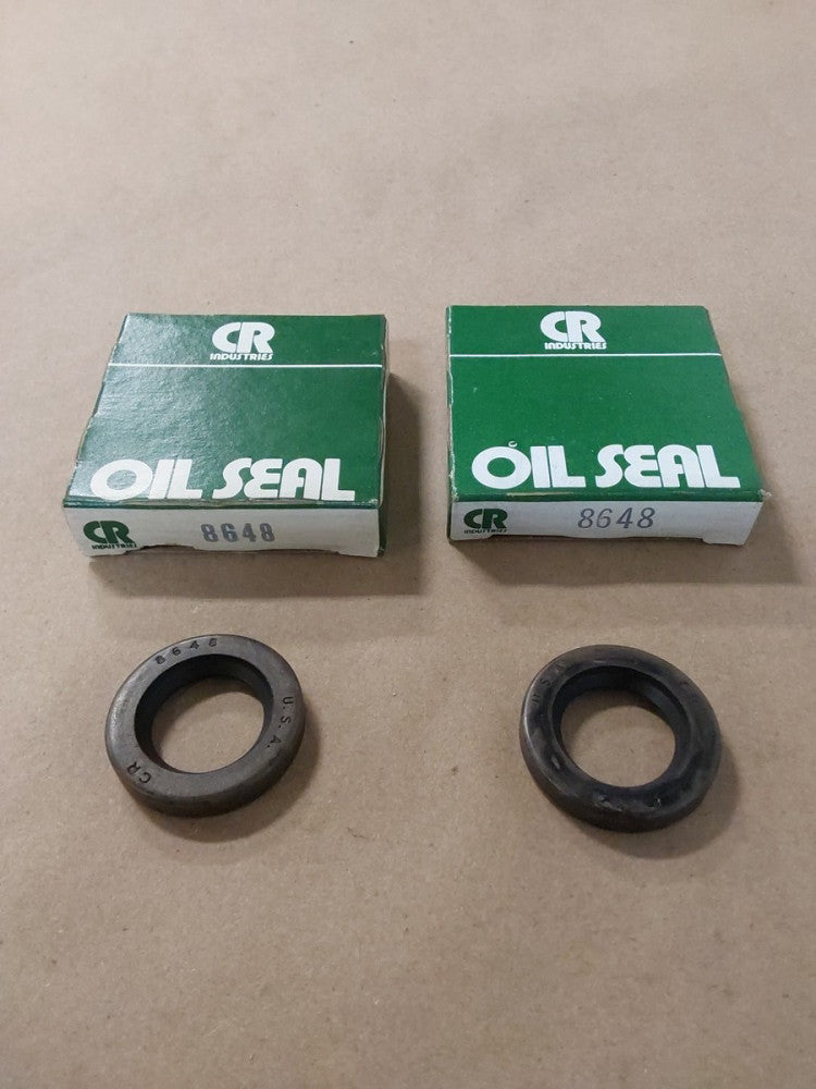 SKF CR 8648 Single Lip Oil Seal (QTY OF 2)