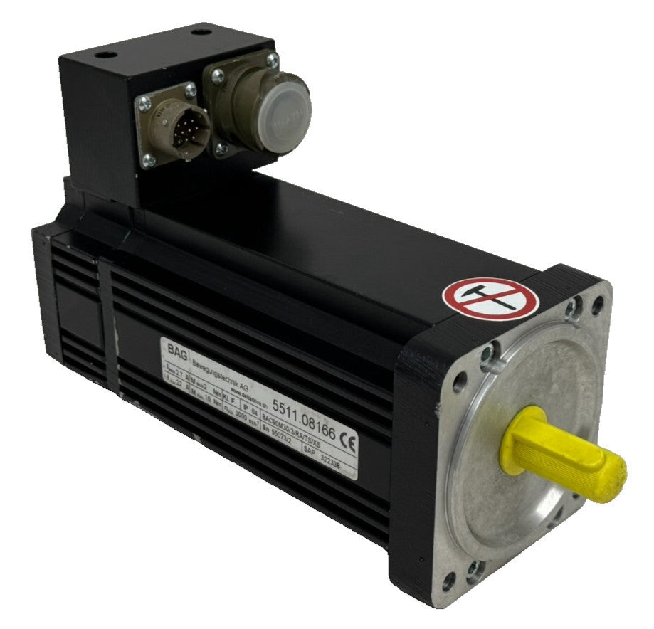 NEW BAG BEWEGUNGSTECHNIK 5511.08166 SERVO MOTOR BAC90M30/3/RA/TS/XS