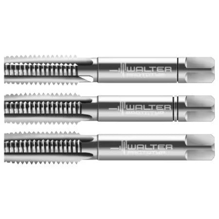 WALTER 30060-M10 Tap Sets, Hand-/Machine Taps, HSS/-E (TIX Select.), 30060-M10,