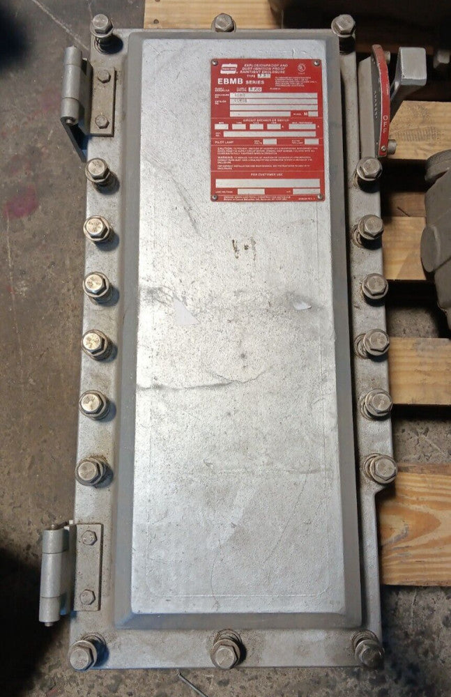 NEW CROUSE HINDS EBMBB HAZ-LOC EXPLOSION PROOF CIRCUIT BREAKER ENCLOSURE