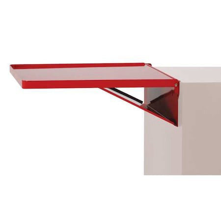 Kennedy Ds1r Red,Side Shelf,Steel,20 1/8 In W