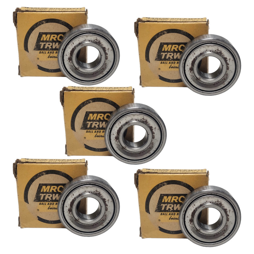 MRC BEARINGS 304SFF (LOT OF 5) 20 X 52 X 15 MM