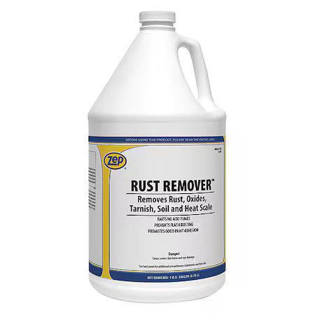 Zep 147024 Rust Remover,1 Gal,Jug,Pk4
