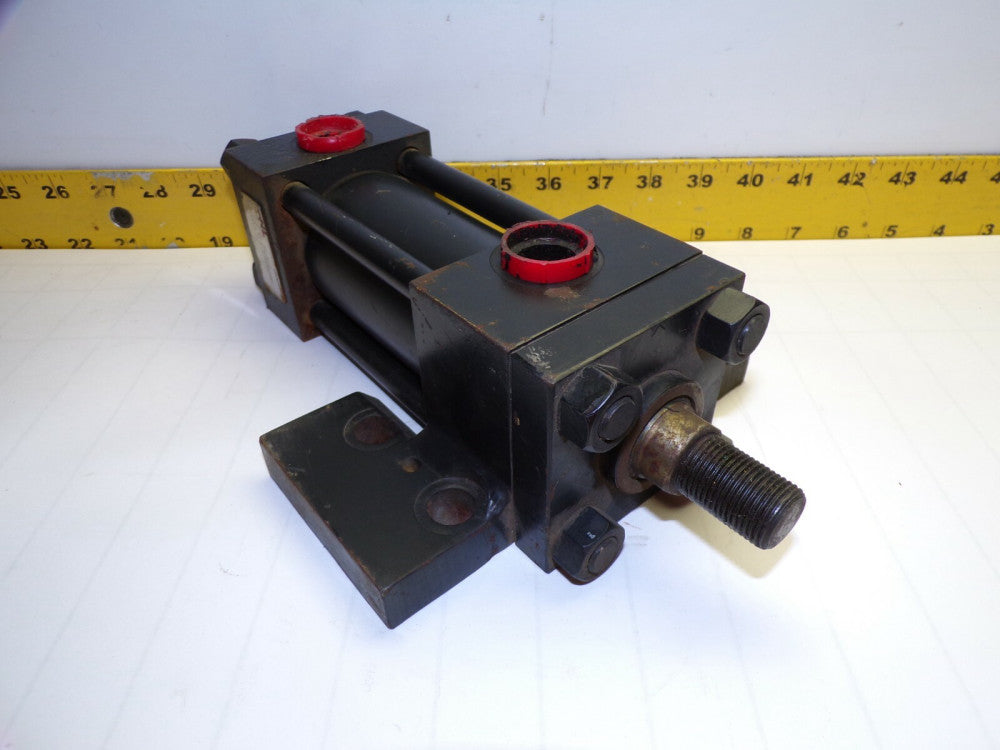NEW EATON HYDRO-LINE HYDRAULIC CYLINDER 2-1/2" STOKE 2-1/2" BORE 1/2" PORTS
