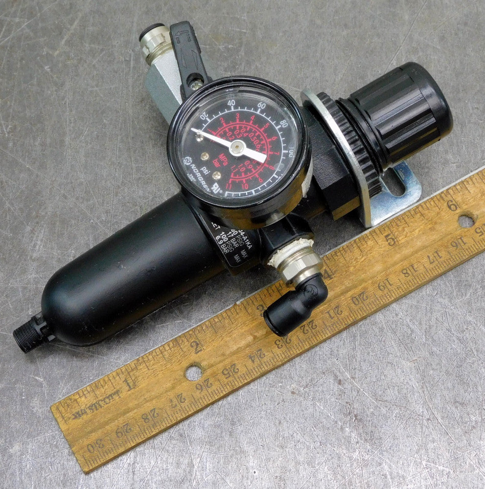 Norgren B07-234-A1KA Pneumatic Pressure Regulator 250 PSI 1/4" NPT